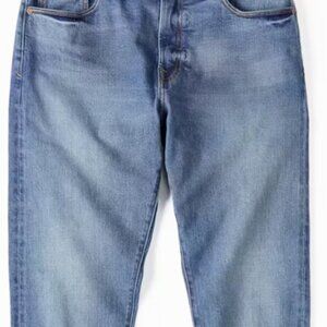 Stretch Selvedge Denim color- Light Wash Athletic Tapered Fit 33 Waist 34 Length